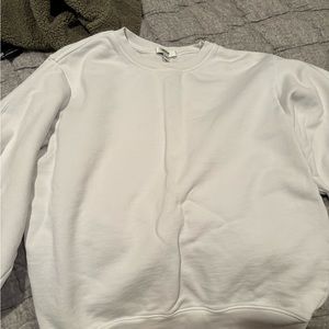 Agolde white sweatshirt